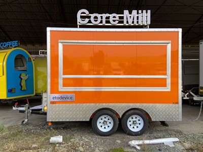 California 18ft Mobil BBQ Trailer För SMAKER BRAZILIAN GRILL